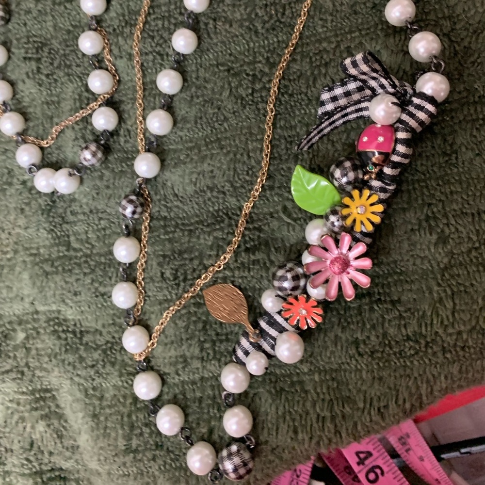 Betsey Johnson Bead Necklace